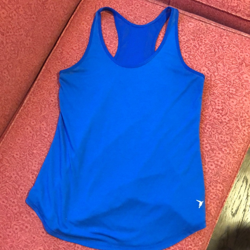 Royal blue work out tank